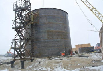 ремонт резервуара вертикального стального